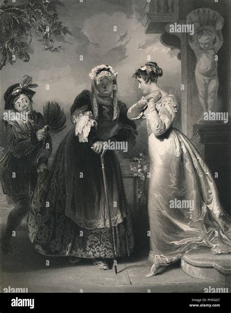 'Juliet and the Nurse (Romeo & Juliet)', c1870. Artist: Samuel Sangster Stock Photo - Alamy