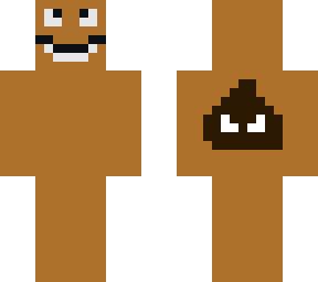 Poop Emoji | Minecraft Skins