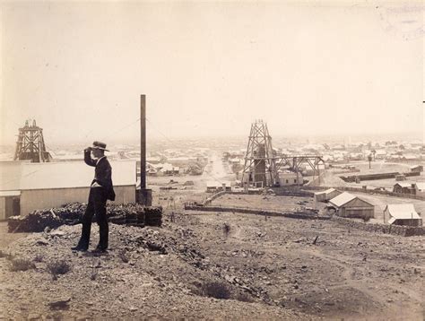 View of Charters Towers Queensland 1890