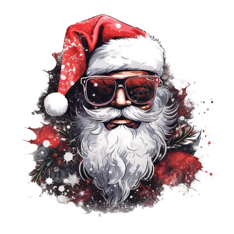 Christmas T Shirt Design, Creative Christmas Typography T Shirt Design, Funny Santa, Funny ...