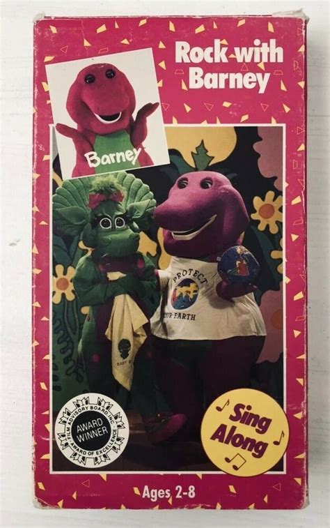 Rock With Barney Sing-Along Protect Our Earth White VHS Vintage 1991 | eBay | Barney the ...