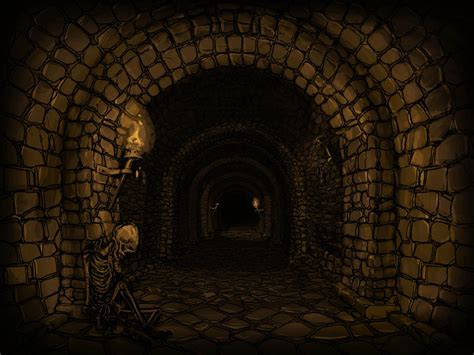 Dark Dungeon Corridor. by zelldweller on DeviantArt