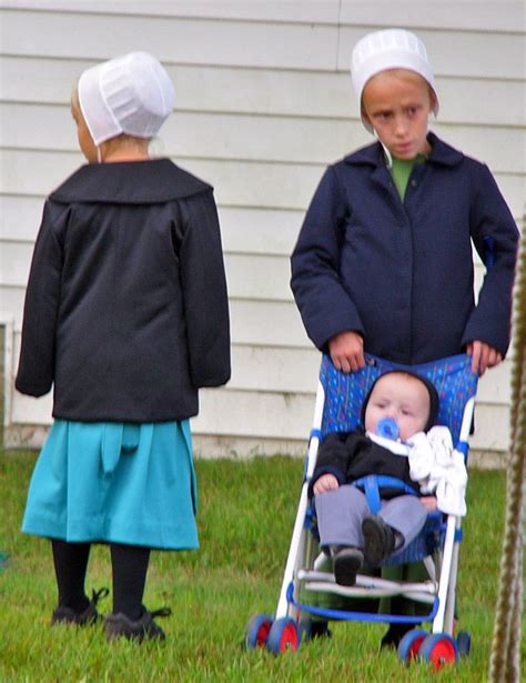 Amish Children at the Quilt Auction in Bonduel, Wisconsin~ Sarah's Country Kitchen ~ Amish ...