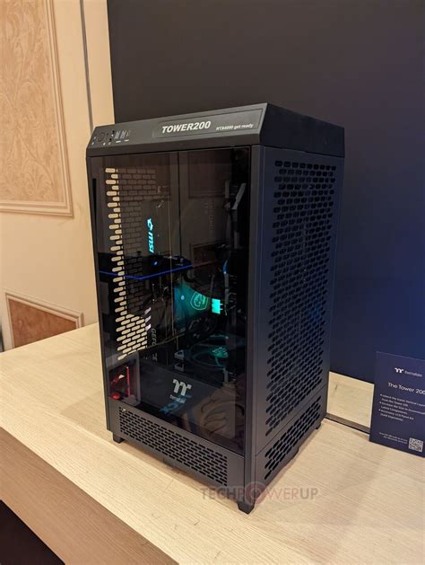 Thermaltake Shows Off the Tower 200: Puts on Weight with Room for the Latest GPUs - EVGA Forums