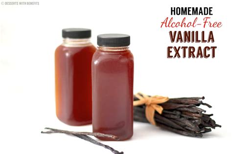 Homemade Alcohol-Free Vanilla Extract Recipe | Desserts With Benefits