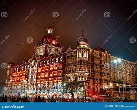 Taj Hotel, Mumbai stock photo. Image of hotel, starts - 182981262