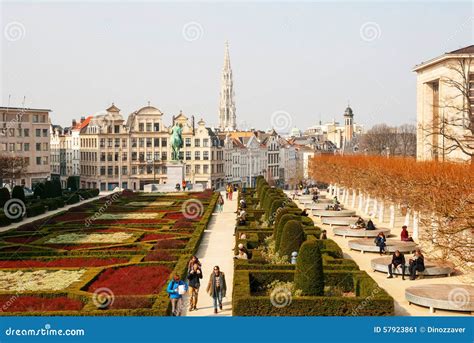 Brussels skyline editorial photo. Image of landscape - 57923861