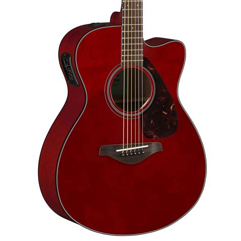 Yamaha FSX800C Electro Acoustic Guitar, Ruby Red at Gear4music