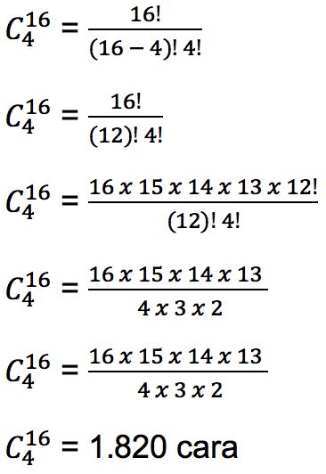Contoh Soal Kombinasi Dan Penyelesaiannya - Riset