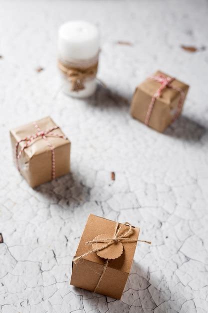 Premium Photo | Christmas gift boxes background