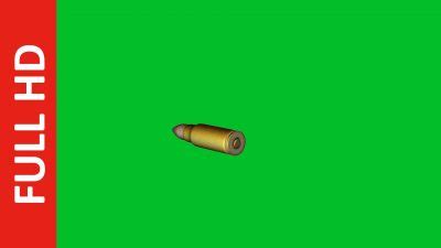 Fast & Slow Motion Flying Bullet Green Screen Free Stock Footage | All Design Creative