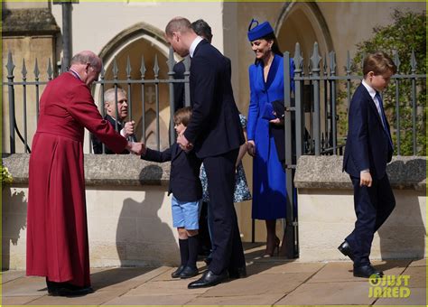 British Royal Family Attends Easter Service at Windsor Castle - Guest ...