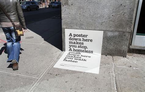 Interesting Awareness Campaign for the Homeless | Wave Avenue Guerilla ...