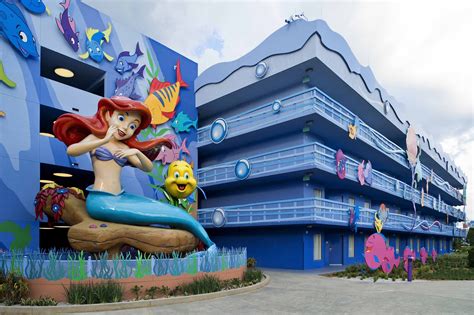 Disney Art of Animation Resort: The Little Mermaid final wing of resort ...