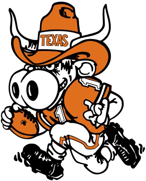 Texas Longhorns Mascot Logo - NCAA Division I (s-t) (NCAA s-t) - Chris Creamer's Sports Logos ...