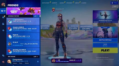 Fortnite: How to rally your friends from their profile or Reboot Rally ...