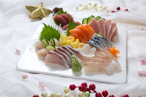 Fresh Japanese Sushi Platter Stock Photo - Image of maki, appetizer ...