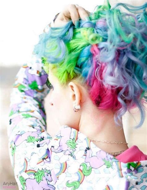 20+ Crazy Rainbow Hair Extensions & Hair Color Ideas (2024)