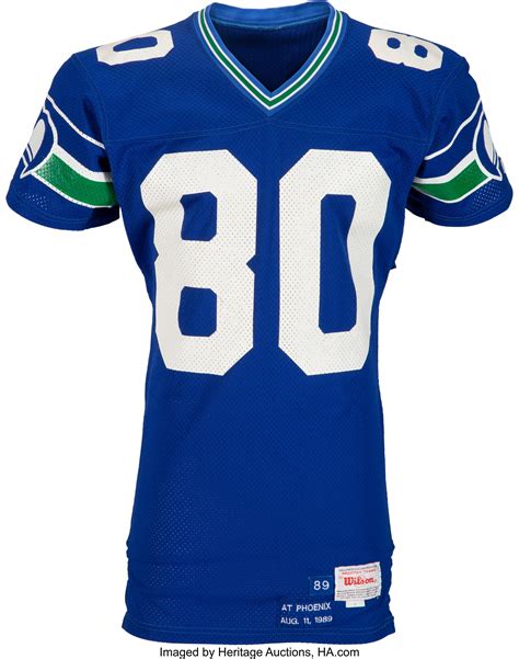 1989 Steve Largent Game Worn Seattle Seahawks Jersey.... Football | Lot #59511 | Heritage Auctions