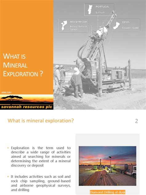 What Is Mineral Exploration | PDF | Mining | Feasibility Study