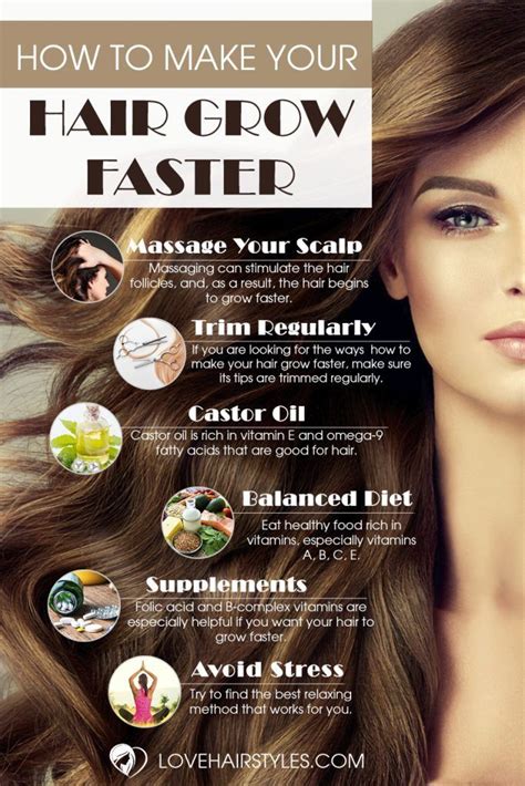 15 Ways How To Make Your Hair Grow Faster | Make hair grow, Make hair ...