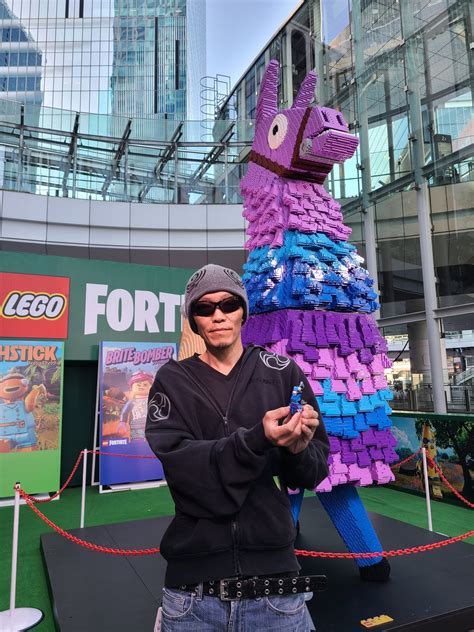 LEGO Fortnite Loot Llama model spotted in the wild