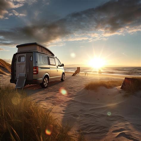 Premium AI Image | Traveling with Camper van