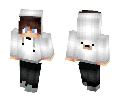 Download White Hoodie Boy Minecraft Skin for Free. SuperMinecraftSkins