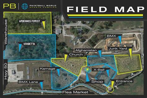 paintball world sports complex orlando paintball fields map # ...