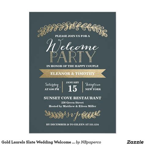 Welcome Party Invitation Template • Business Template Ideas