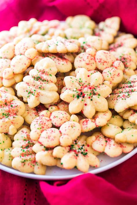 Holiday Spritz Cookies