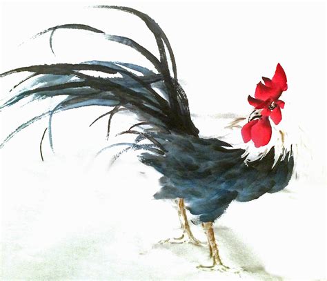 Happy New Year of the Rooster | Chinese Brush Painters Society Region 6