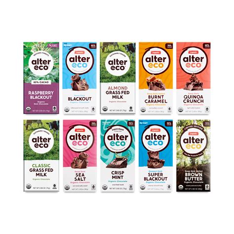 Alter Eco Variety Pack - Choose Your Chocolate Bars | Thrive Market