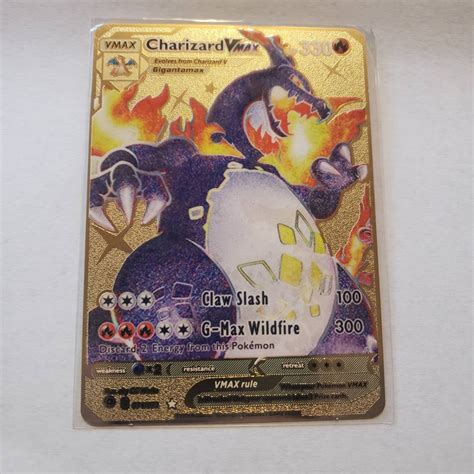 Charizard Pokemon Card Gold - Pokemon Cards Zone