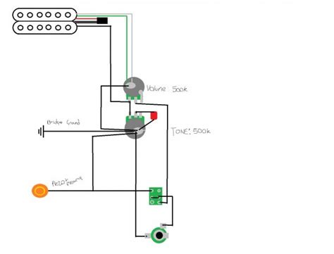 Piezo Pickup Wiring Diagram - Circuit Diagram