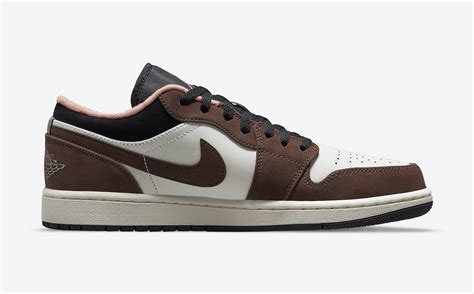 Imágenes oficiales del Air Jordan 1 Low 'Mocha Brown' | Desempacados