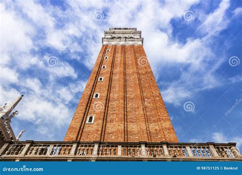 St Mark& X27;s Campanile in Venice Stock Image - Image of church ...