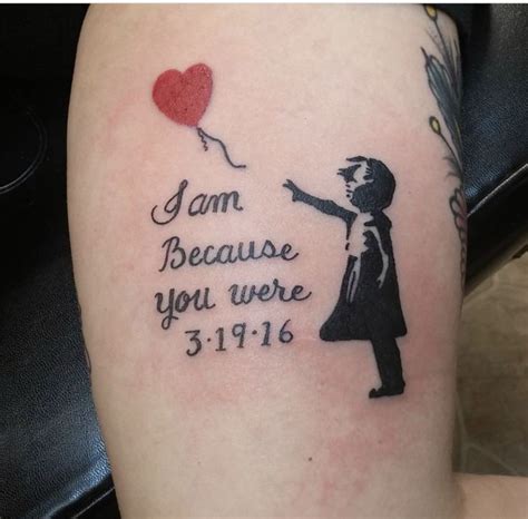 In Erinnerung an Oma #tattoo #banksy #inmemory #banksy #erinnerung #inmemory #tattoo | Tattoos ...