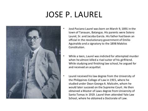 😍 Jose p laurel contribution. 50th Death Anniversary of the late Jose P. Laurel. 2019-01-27