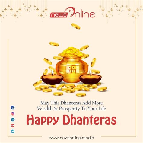 Happy Dhanteras 2020 Wishes, Quotes, Images, Messages, Posters