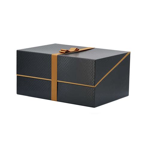 Black Gift Box Near Me : Glossy Black Collapsible Gift Boxes The ...