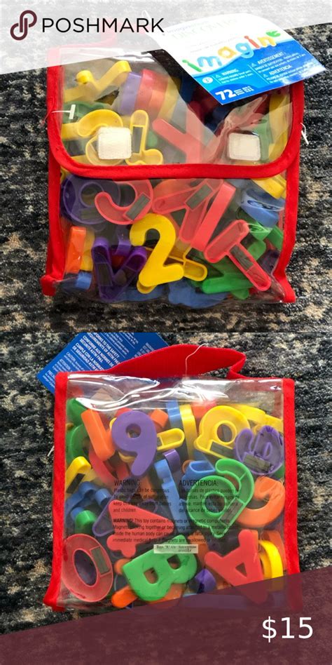 Magnetic Letters & Numbers in 2020 | Letters and numbers, Magnetic letters, Learning toys