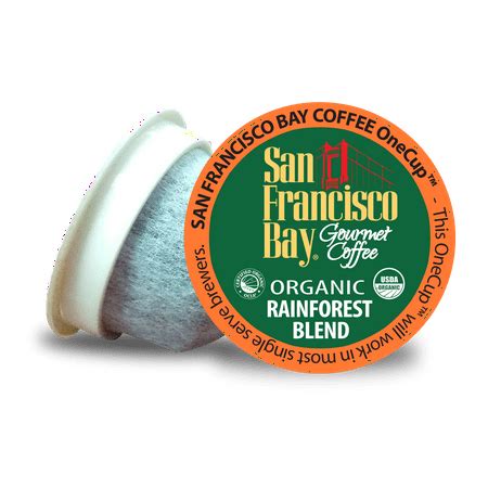 San Francisco Bay OneCup USDA Organic Coffee Pods, Rainforest Blend, 120 Count - Walmart.com