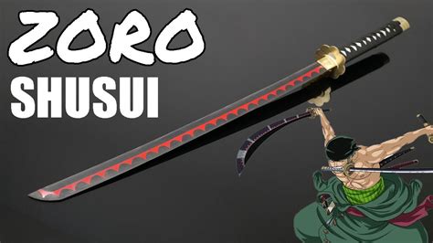 Katana Making - Zoro Shusui Sword (One Piece) - YouTube