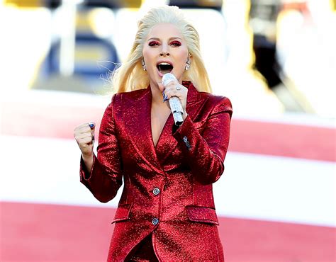 Lady Gaga Performs the National Anthem at Super Bowl 50: Watch