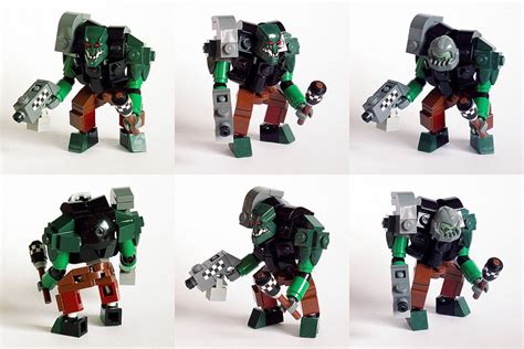 Ork evolution: generation #5 | Cool lego creations, Lego creations ...