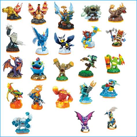 The series 2 Skylanders in Skylanders Giants