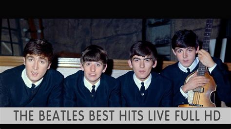 The Beatles Best Hits Live Full HD | The beatles, Youtube, Interview