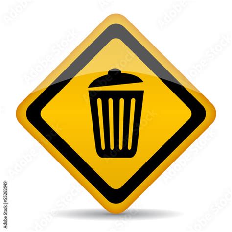 "Dustbin vector sign" Stock image and royalty-free vector files on Fotolia.com - Pic 55283949