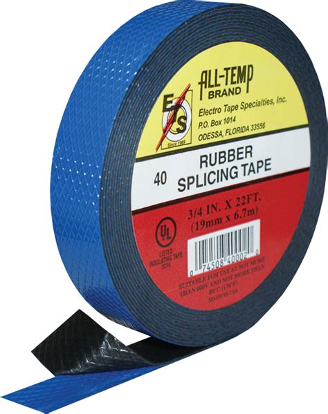 Rubber Splicing Tape, Electrical Splicing Tape, Rubber Splicing Tape Distributor | Electro Tape Inc